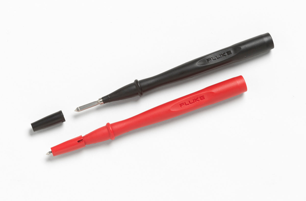 Slim Reach Test Leads With Stainless Steel Probes - Compatible With Fluke T5-1000 Multimeter