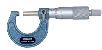 Mitutoyo 103-137 Ext. Micrometer, 0-25mm