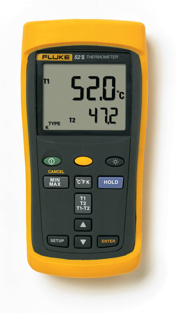 Fluke 52 II Dual Probe Digital Thermometer - QLD Calibrations