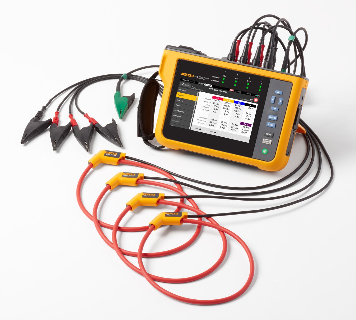 Fluke 1775 Three-Phase Power Quality Analyser – Queensland Calibrations