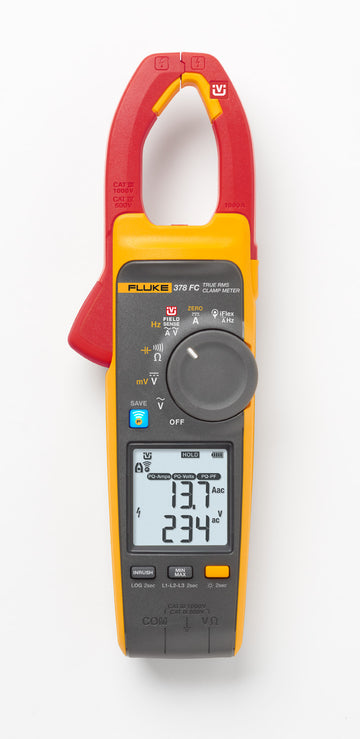 Fluke 378 FC Non-Contact Voltage True-RMS AC/DC Clamp Meter with iFlex