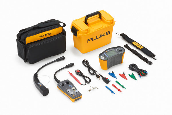 Fluke FEV300 EV Charging Station Test Adapter Kit: 1664 FC+ Installation Tester and Type 2 Connector - QLD Calibrations