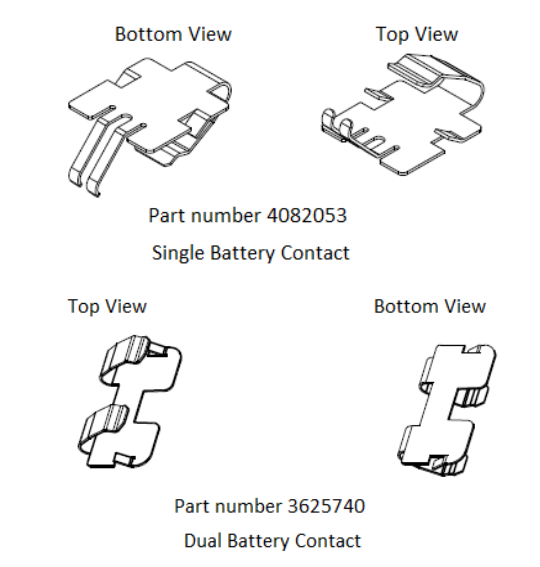 Fluke 32X Battery Contact Kit - QLD Calibrations