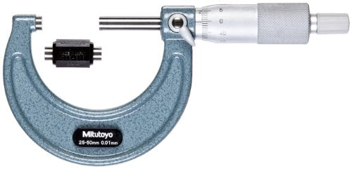 Mitutoyo 103-138 Ext. Micrometer, 25-50mm - QLD Calibrations
